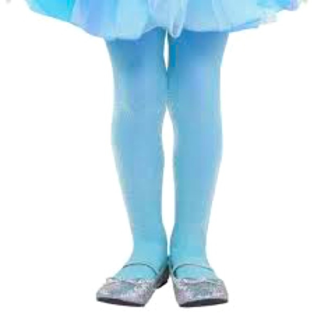 Aqua Fairy Blue Tights Child Size 4-6